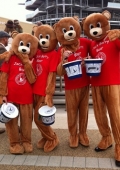 mascot performers London Olympia