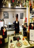 Sampling staff at exhibitions London