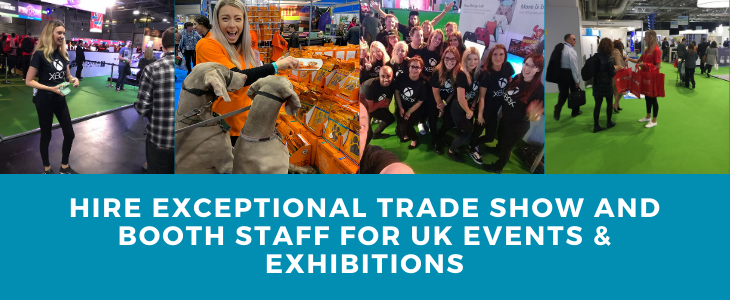 Hire Exceptional Trade Show And Booth Staff For UK Events & Exhibitions
