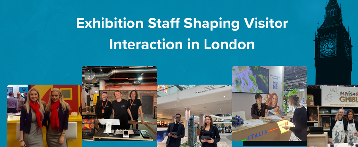 Exhibition staff in London